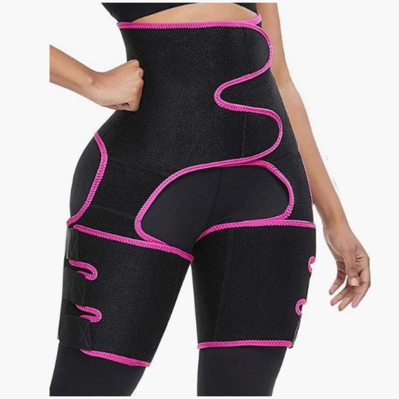 Other - NWT 💎 High Waist Trainer - Black w/Pink - Size L/XL - Read Details